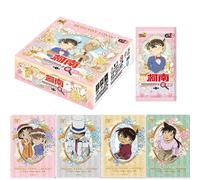 KAYOU Cartes de collection authentiques Détective Conan : Le Sac de l'Ombre Vol.4 - Cartes de collection anime célèbres, jouet cadeau 1 box 30 packs