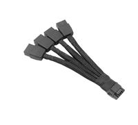 KAYOUDE Câble d'alimentation for carte graphique RTX4090 RTX4080 12VHPWR, 4x8P à 16P (12 + 4), 15CM