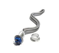 KAYOUDE Tube chauffant électrique à trois pinces, 1 1/2 pouces/50.5mm, avec accessoires, élément chauffe-eau 240V 304SS(Heater Chucks,240V-5.5KW)
