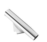 KAYPBWQMG Support de Canne à pêche en Acier Inoxydable 1-3/4'' avec Couvercle, Joint de Chambre à air à souder for Bateau, Yacht, Poli Miroir