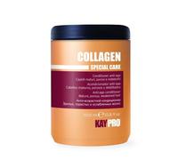 Kaypro Collagen ? Après-Shampooing Au Collagène Pour Cheveux Matures, Poreux Et Affaiblis 1000 Ml Blanc