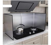 Kays Plaque Anti-Projections de Cuisson Pliable Splatter Garde d'huile en Acier Inoxydable Splash Screen Cover Cuisine Cuisson Plaque Baffle Facile à Nettoyer ustensiles de Cuisine Outil de Cuisson