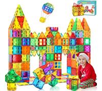 Kaysaitoy 100PCS Construction magnetique Enfant 3 4 5 6 7 8 Ans Garçon Fille, Blocs de Construction Magnétiques Jouet pour Enfants, Magnetic Tiles 3D Jeux de Aimantés Cadeaux d'anniversaire de Noël