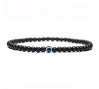 Kaytong Bracelet minimaliste mauvais œil hommes femme charme 4mm pierre naturelle Braslet yeux de tigre Bracelet pour hommes bijoux de Yoga