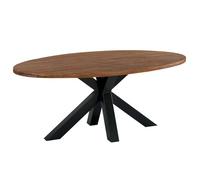 KaYu Meuble Table Repas Teck Massif 190cm Bailey Casita BAITA 190D