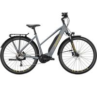 Kayza Tanana Dry 6 stone grey matt/gold matt 28" 500 Wh Trapez E-Tourenbike in Grau