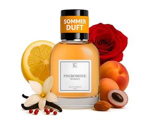 KAZAAR Parfum pour femme PHEROMONE PERFUME - 50 ml - Eau de parfum pour femme - Substances naturelles pour un parfum unique - Avec 20 % d'huile de parfum - Jusqu'à 8 h de parfum durable - De