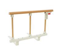 Kazafa Bed Rails Barrière de lit pliable 68 x 44 cm avec design à 3 niveaux et fonction de pliage à une main - Poignée de sécurité stable pour les personnes âgées pour la prévention des chutes