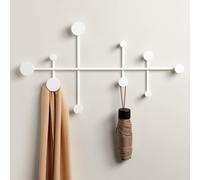 Kazai. 'Sval' | Porte-Manteau Mural Design Minimaliste | Idéal pour Chambre et Entrée | Concept Berlin | Blanc