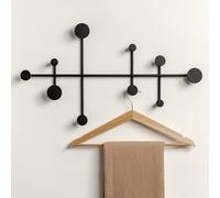 Kazai. 'Sval' | Porte-Manteau Mural Design Minimaliste | Idéal pour Chambre et Entrée | Concept Berlin | Noir