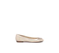 Kazar - Ballerines dorées avec bout rond - Femme - Chaussures - Jaune - Taille: 39 EU
