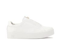 Kazar - Baskets blanches avec monogrammes en relief - Femme - Chaussures - Blanc - Taille: 36 EU
