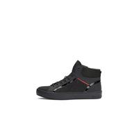 Kazar Baskets hautes rouge sang / noir, Taille 44