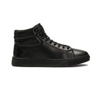 Kazar - Baskets montantes en cuir naturel de couleur noire - Homme - Chaussures - Noir - Taille: 44 EU