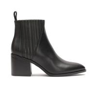 Kazar - Bottes à talon large et boutons - Femme - Chaussures - Noir - Taille: 36 EU