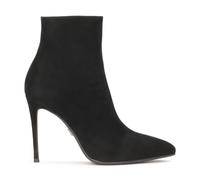 Kazar - Bottes classiques noires en daim avec talon aiguille - Femme - Chaussures - Noir - Taille: 39 EU