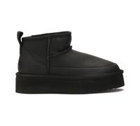 Kazar - Bottes de neige en cuir avec tige basse - Femme - Chaussures - Noir - Taille: 35 EU