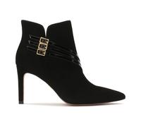 Kazar - Bottes en daim décorées de rayures - Femme - Chaussures - Noir - Taille: 37 EU