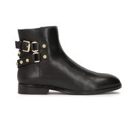Kazar - Bottes noires avec des strass sur une semelle plate - Femme - Chaussures - Noir - Taille: 39 EU
