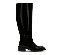 Kazar - Bottes noires laquées isolées - Femme - Chaussures - Noir - Taille: 40 EU