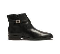 Kazar - Bottes plates avec des sangles croisées - Femme - Chaussures - Noir - Taille: 36 EU