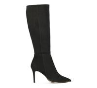 Kazar - Bottines en nubuck avec bouts pointus - Femme - Chaussures - Noir - Taille: 36 EU