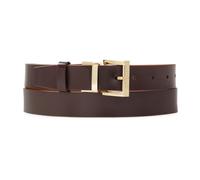 Kazar - Bracelet en cuir double face dans des tons bruns - Femme - Accessoires - Brun - Taille: 100 CM