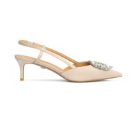 Kazar - Chaussures de mariage luxueuses pour dames à talon bas - Femme - Chaussures - Beige - Taille: 37 EU