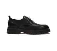 Kazar - Chaussures noires décontractées à moitié faites de matériaux combinés - Homme - Chaussures - Noir - Taille: 44 EU