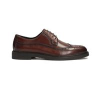 Kazar - Élégantes demi-chaussures en cuir marron avec décoration en rosette - Homme - Chaussures - Brun - Taille: 40 EU