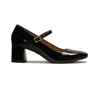 Kazar - Escarpins à brides laqués - Femme - Chaussures - Noir - Taille: 41 EU