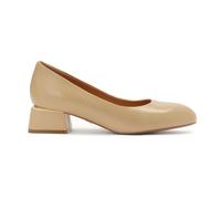 Kazar - Escarpins beige avec insert métallique sur un poteau - Femme - Chaussures - Beige - Taille: 35 EU