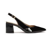 Kazar - Escarpins laqués avec talons exposés - Femme - Chaussures - Noir - Taille: 39 EU