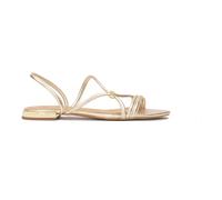 Kazar, Femme, Chaussures, Jaune, Taille: 37 EU Mules dorées pouvant être portées comme des sandales