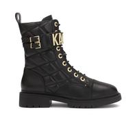 Kazar, Femme, Chaussures, Noir, Taille: 37 EU Bottes en cuir avec lettres métalliques.Ce produit taille petit.