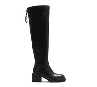Kazar, Femme, Chaussures, Noir, Taille: 37 EU Bottes noires en cuir avec une tige sous le genou