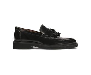 Kazar, Homme, Chaussures, Noir, Taille: 40 EU Mocassins noirs pour hommes avec une pochette