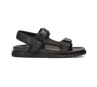 Kazar, Homme, Chaussures, Noir, Taille: 42 EU Sandales en cuir pour hommes avec brides réglables