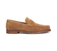 Kazar - Mocassins avec ceinture décorative cousue avec détails découpés - Homme - Chaussures - Brun - Taille: 41 EU