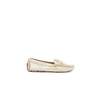 Kazar - Mocassins dorés sur une semelle confortable - Femme - Chaussures - Jaune - Taille: 37 EU
