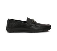 Kazar - Mocassins noirs confortables avec tige métallique - Homme - Chaussures - Noir - Taille: 43 EU