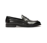 Kazar - Mocassins penny pour hommes en cuir noir.Ce produit taille grand. - Homme - Chaussures - Noir - Taille: 40 EU