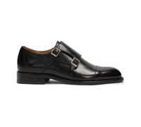 Kazar - Moines en cuir lisse double - Homme - Chaussures - Noir - Taille: 44 EU