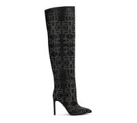 Kazar - Mousquetaires en cuir à motif de rivets - Femme - Chaussures - Noir - Taille: 39 EU