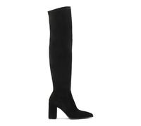 Kazar - Mousquetaires noirs fabriqués à partir de matériaux combinés - Femme - Chaussures - Noir - Taille: 39 EU
