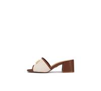 Kazar Mule crème / marron, Taille 36