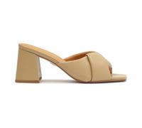 Kazar - Mules à talons beige - Femme - Chaussures - Beige - Taille: 36 EU