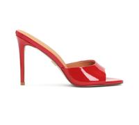 Kazar - Mules à talons rouges laquées.Ce produit taille petit. - Femme - Chaussures - Rouge - Taille: 37 EU