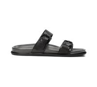 Kazar - Noir Cuir Urban Slides - Homme - Chaussures - Noir - Taille: 43 EU