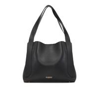 Kazar - Sac en cuir pour dames avec une forme unique - Femme - Sacs - Noir - Taille: ONE Size